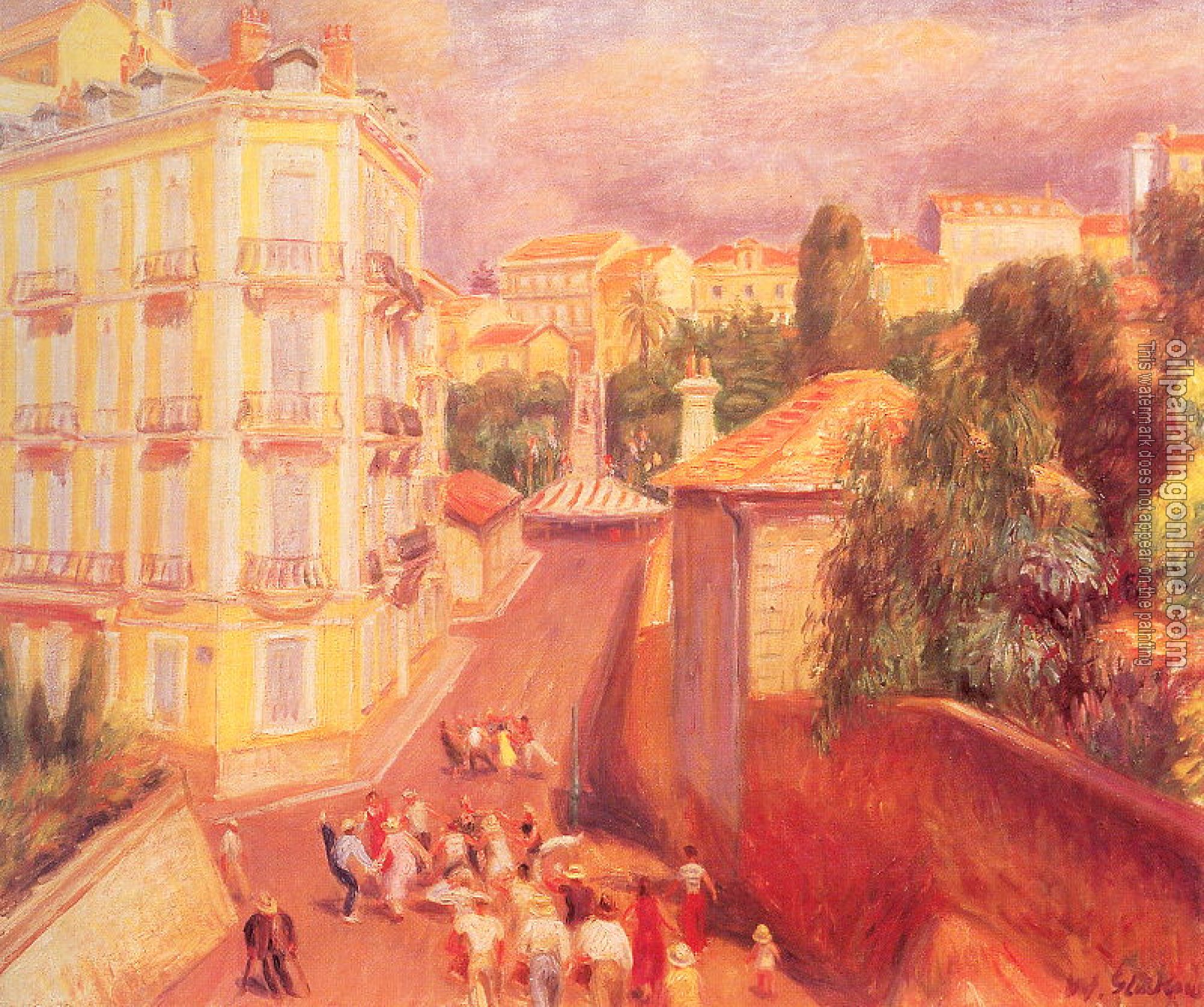 William James Glackens - Fete de Suquet